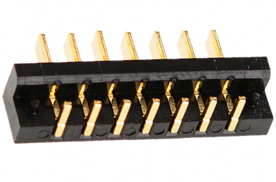LM-T7-10-25   卧式7PIN电池连接器间距2.5  门锁电池连接器7PIN  7位电池刀片连接器